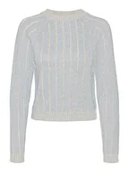 Swetry damskie - Vero Moda Sweter w kolorze szarym - miniaturka - grafika 1