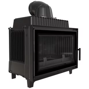 Kratki Kominek powietrzny żeliwny FRANEK 14 kW DECO - Kominki wolnostojące - miniaturka - grafika 1