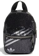 Plecaki szkolne i tornistry - Mini plecak plecaczek ADIDAS Backpack z cekinami GD1857 - miniaturka - grafika 1