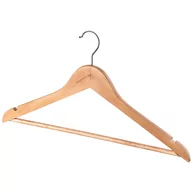 Wieszaki do szafy - Wieszak drewniany na ubrania - miniaturka - grafika 1
