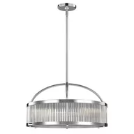 Lampy sufitowe - Elstead Lampa wisząca Paulson nowoczesna chrom FE-PAULSON-6P FE-PAULSON-6P - miniaturka - grafika 1
