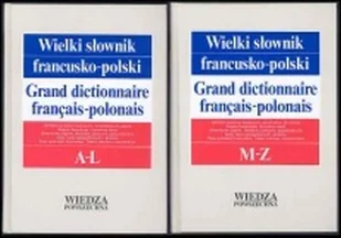 Wielki słownik francusko-polski. Tom 1-2 - Książki do nauki języka francuskiego - miniaturka - grafika 1
