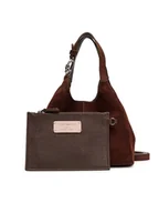 Torebki damskie - Coccinelle Torebka THE Coccinelle C-Easy E1 THE 58 01 01 Brązowy - miniaturka - grafika 1