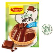 Winiary Budyń bez cukru o smaku czekoladowym