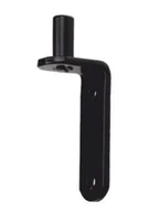 Akcesoria do bram - HAK DO ZAWIASA PASOWEGO CZARNY 800MM FI-16 DO DREWNA - miniaturka - grafika 1