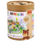 Klocki - Trefl Drewno Drewno Klocki drewniane O!Klocki Wesołe miasteczko 5_782823 - miniaturka - grafika 1