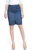 Spódnice - Damska spódnica mini Lee PENCIL SKIRT W42 - miniaturka - grafika 1