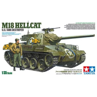Model plastikowy Amerykański niszczyciel czołgów M18 Hellcat Tamiya - Modele do sklejania - miniaturka - grafika 1
