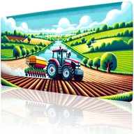 Podkładki pod mysz - PODKŁADKA POD KLAWIATURĘ Symulator Farmy 100x50 TILT Antypoślizgowa - miniaturka - grafika 1