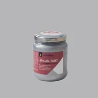 Farby i media malarskie - La Pajarita Farba metaliczna, 175 ml, srebro - miniaturka - grafika 1