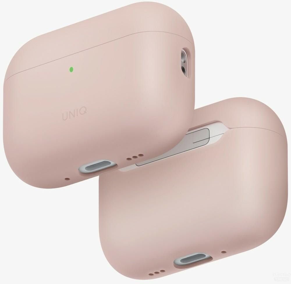 Uniq Lino - etui silikonowe do AirPods Pro 3 różowe