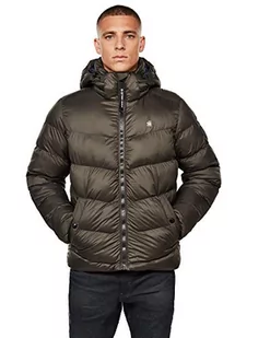 G-STAR RAW Męska kurtka puchowa Whistler HDD, Szary (Ashfalt B958-995), XXS - Kurtki męskie - miniaturka - grafika 1