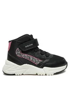 Buty dla dziewczynek - Geox Śniegowce Mid Easy Entry J46M2D 054FU C9231 M Czarny - miniaturka - grafika 1