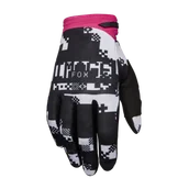 Rękawice motocyklowe - Rękawice Cross FOX 180 Digi Image Czarny/RóżowyM - miniaturka - grafika 1
