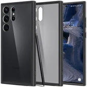 Etui i futerały do telefonów - Spigen Etui Ultra Hybrid do Samsung Galaxy S23 Ultra Czarno-przezroczysty - miniaturka - grafika 1