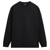 Bluzy męskie - Bluza Vans Off The Wall II VN000G3ZBLK1 - czarna - miniaturka - grafika 1