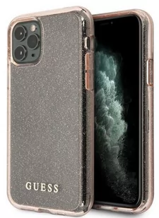 Guess Glitter Case Etui iPhone 11 Pro Max Pink 10_17114 - Etui i futerały do telefonów - miniaturka - grafika 1
