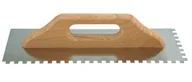 Narzędzia murarskie - VOREL Paca tynkarska nierdzewna z zębami 380 mm; 8x8 mm; 06650 - miniaturka - grafika 1