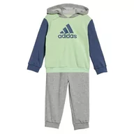 Odzież sportowa dziecięca - Adidas Colorblock Joggers 12-24 Miesięcy - miniaturka - grafika 1