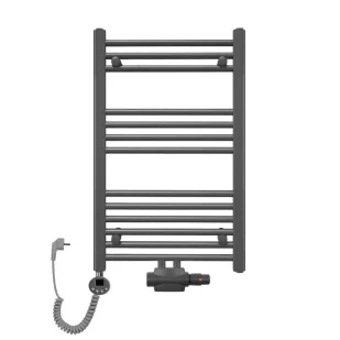 Rebison Grzejnik łazienkowy wodno-elektryczny TRM 800 antracyt, Zestaw termostatyczny - Zestaw antracytowy, Szerokość - 400 mm, Grzałka elektryczna - Antracyt - Grzejniki łazienkowe Rebison Grzejnik łazienkowy wodno-elektryczny TRM 800 antracyt, Zestaw termostatyczny - Zestaw antracytowy, Szerokość - 400 mm, Grzałka elektryczna - Antracyt - Grzejniki łazienkowe - miniaturka - grafika 1