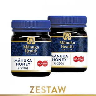 Manuka Health Limited Miód Manuka MGO 550+ Nektarowy 250g MM550250 - Miód - miniaturka - grafika 2