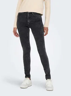 ONLY Dżinsy - Slim fit - w kolorze czarnym - Spodenki damskie - miniaturka - grafika 1