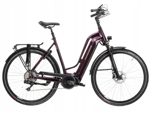 Rower elektryczny KROSS TRANS HYBRID PRESTIGE rozmiar S Fioletowy - Rowery elektryczne - miniaturka - grafika 1