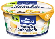 Kefiry, jogurty, maślanki - KEFIR KREMOWY MANGO - WANILIA BIO 150 g - SOBBEKE - miniaturka - grafika 1
