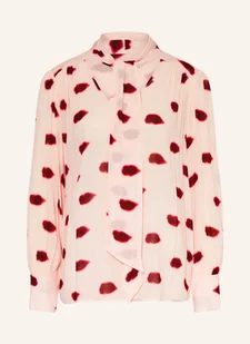 Oui Bluzka Ze Wstążką rosa - Bluzki damskie - miniaturka - grafika 1