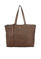 Torebki damskie - DreiMaster Vintage Women's Shopper ze skóry, brązowy, brązowy - miniaturka - grafika 1