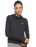 Bluzy damskie - Nike Damska bluza W NK ELMNT HOODIE, czarny/odblaskowy silv, S - miniaturka - grafika 1