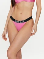 Stroje kąpielowe - Calvin Klein Swimwear Dół od bikini KW0KW02392 Różowy - miniaturka - grafika 1