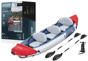Kajaki - Kajak Dmuchany Trzyosobowy 381 x 100 cm Bestway 65132 - miniaturka - grafika 1