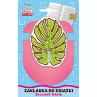 Zakładki do książek - Henry Zakładka znacznik - Liść monstery - miniaturka - grafika 1