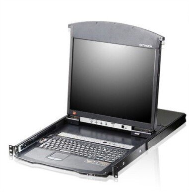 Konsola KVM Aten ATEN KL1516AiM 43cm LCD IP-KVM z 16 portami, układ CH 14.01.6209