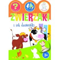 Zwierzaki i ich dzieciaki Zgadywanki wyklejanki Nowa - Baśnie, bajki, legendy - miniaturka - grafika 1