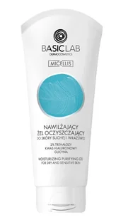 Basiclab Dermocosmetics Mini nawilżający żel oczyszczający do skóry suchej i wrażliwej 100000 ml - Żele do mycia twarzy - miniaturka - grafika 1