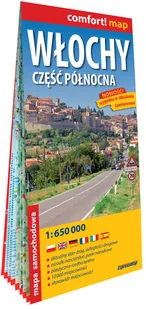 Comfort!map Włochy cz. północna 1:650 000 - Atlasy i mapy - miniaturka - grafika 1
