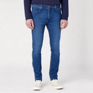 Męskie spodnie jeansowe proste Wrangler LARSTON W18SLD348 W31 L32 - Spodnie męskie - miniaturka - grafika 1