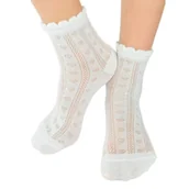 Skarpetki dla dzieci - Skarpety żakardowe za kostki EUR 31-34 SB116-G-01-B - Noviti - miniaturka - grafika 1