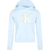 Bluzy dla dziewczynek - Calvin Klein Jeans Bluza | Regular Fit - miniaturka - grafika 1