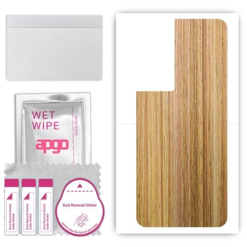 folia naklejka skórka strukturalna na TYŁ do TCL 50 5G - Drewno Dąb Miodowy - apgo SKINS