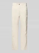 Spodnie męskie - Spodnie sztruksowe o kroju slim fit z mieszanki bawełny - miniaturka - grafika 1