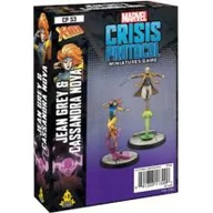 Gry bitewne - Marvel Crisis Protocol. Jean Grey & Cassandra Nova Atomic Mass Games - miniaturka - grafika 1