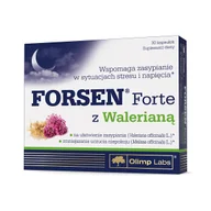 Układ nerwowy - Olimp Forsen Forte z Walerianą, suplement diety, 30 kapsułek |  !!! 3713221 - miniaturka - grafika 1