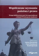 Prawo - Współczesne wyzwania państwa i prawa - Baratyński Łukasz, Ramiączek Paweł, Spryszak Kamil - miniaturka - grafika 1