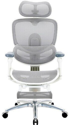 Sihoo Fotel biurowy C300 LITE V2 White z podnóżkiem C300-LITE-V2-B102-JT