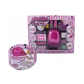 Zabawki kreatywne - Zestaw do paznokci lampa + akcesoria - Lena - miniaturka - grafika 1