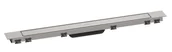 Odpływy liniowe - Hansgrohe RainDrain Match Plus - Element zewnętrzny odpływu liniowego 80 cm, z rusztem, stal szlachetna szczotkowana 56215800 - miniaturka - grafika 1