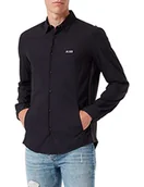 Koszule męskie - BOSS Koszula męska Brice_r, czarny (Black1), L - miniaturka - grafika 1